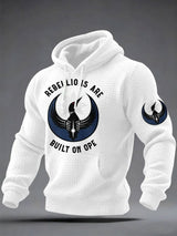 Men's Resist Print Hooded Sweatshirt