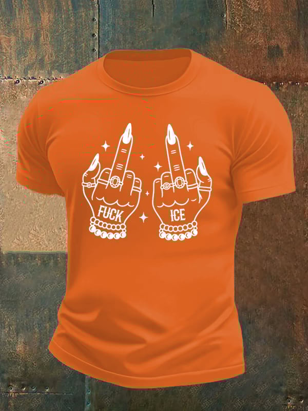 Men's  ICE  Print  T-Shirt