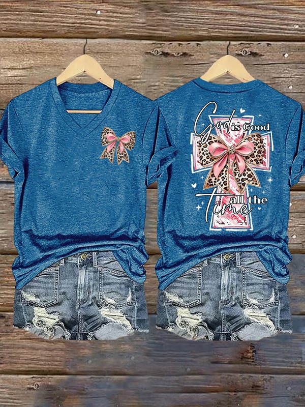 Women's  God is Good' Print T-Shirt