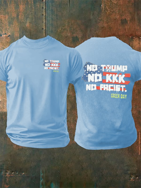 Men's  Rock Band Print T-Shirt