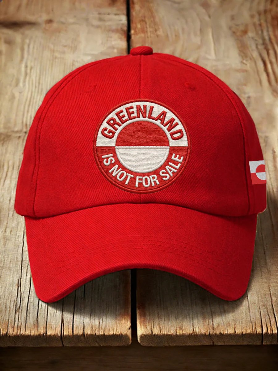 Unisex Greenland Print Baseball Cap