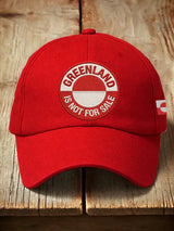 Unisex Greenland Print Baseball Cap