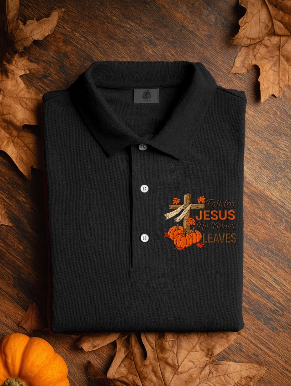 Men's Casual Autumn Faith Polo