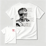 Raise Hell Praise Dale Style Unisex T-Shirt, Dale Earnhardt 03 Vintage Shirt, Racing Fan Sweatshirt, Hoodie, Nascar Graphic Tee, Gift For Fans