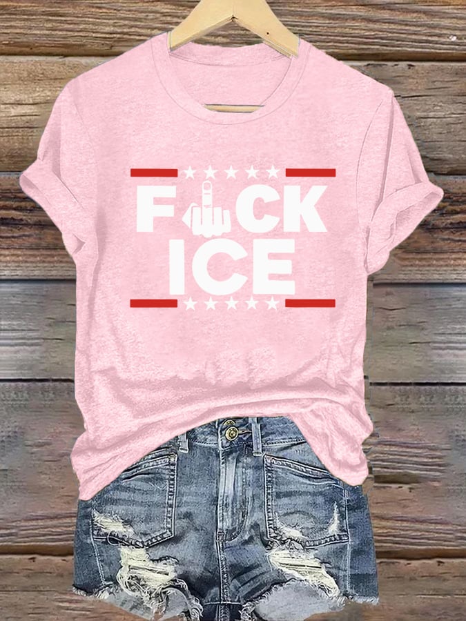 Women's  ICE Print T-Shirt