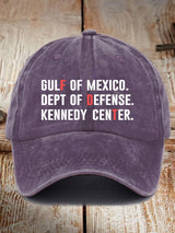 Unisex FDT  Printed Washed Cotton Hat