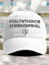 Unisex FGSLTWTHGHOB STWBIHSNPBHELPrinted Cap