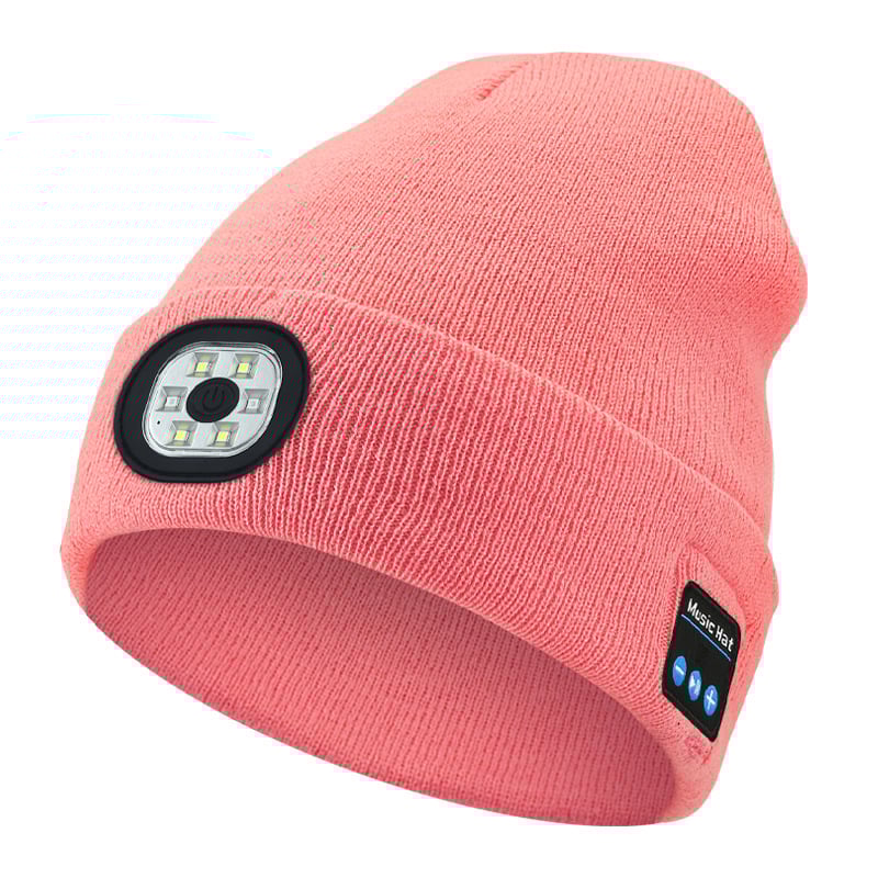 ❄️Winter— Gift Bluetooth Beanie with LED Headlight and Removable Speakers