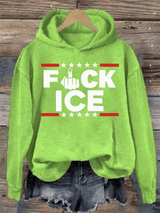 Women's  ICE  Print  Hoodie