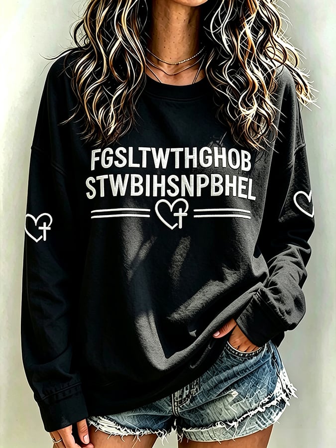 Women's  FGSLTWTHGHOB STWBIHSNPBHEL Faith Print Top