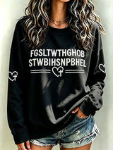 Women's  FGSLTWTHGHOB STWBIHSNPBHEL Faith Print Top