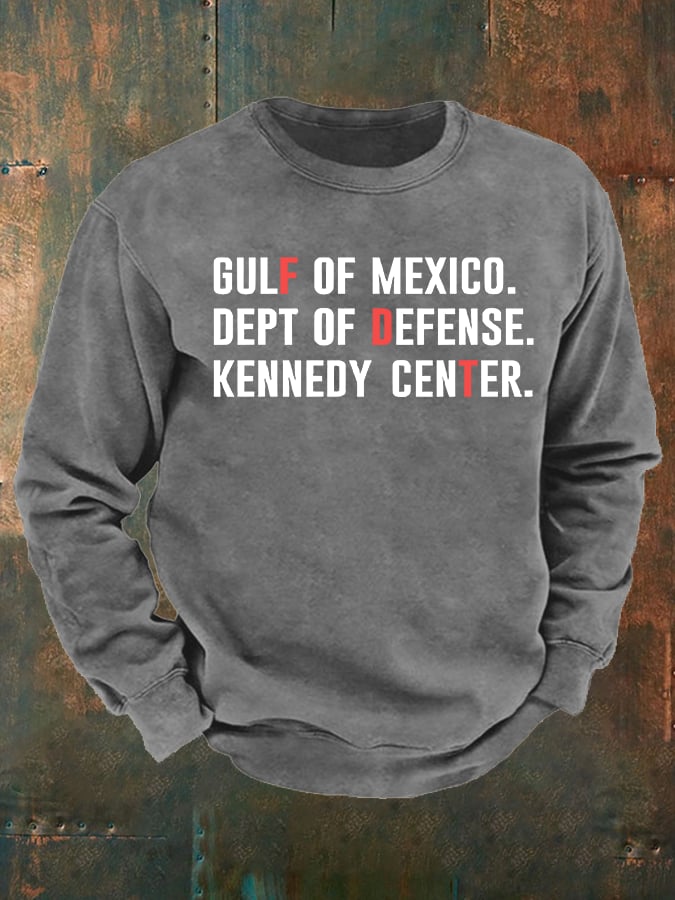 Men's  FDT Printed  Sweatshirt