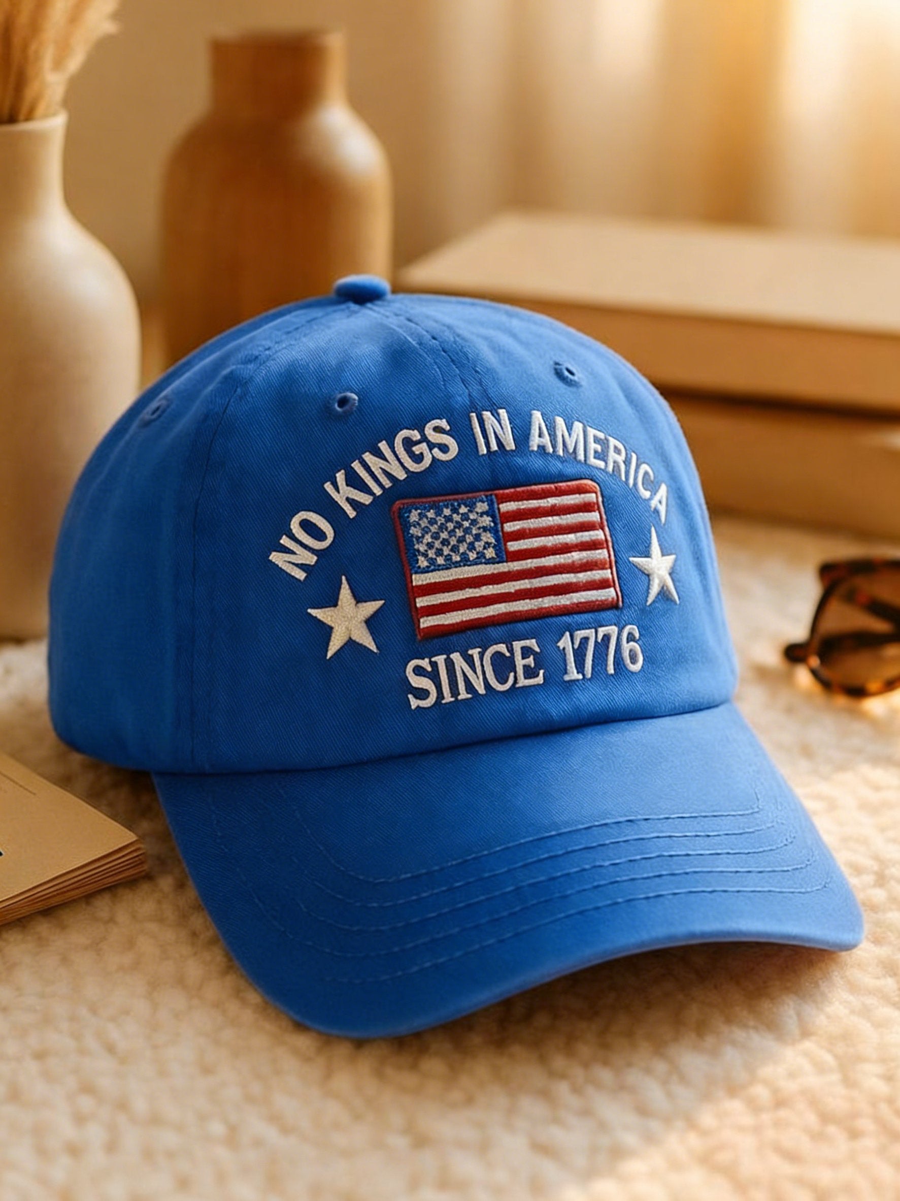 🔥Buy 3 Get 15% Off🔥Retro No Kings Print Baseball Cap
