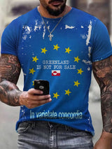 Men's Greenland Printed Casual T-shirt