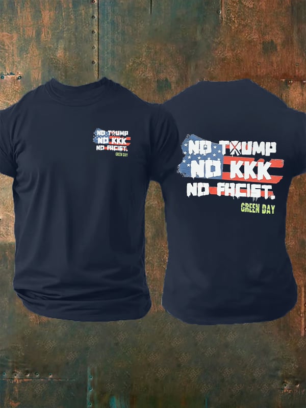 Men's  Rock Band Print T-Shirt