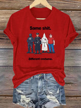 Women's  Different costume Print T-Shirt