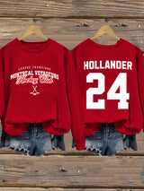 Women's Golden Boy and Ice Prince Hockey Sticks Sweatshirt