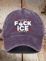 Unisex  ICE  Print  Hat