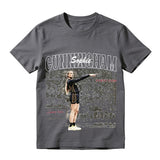 Classic Sophie Cunningham Basketball Graphic Tee, Vintage Cotton T-Shirt