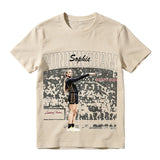 Classic Sophie Cunningham Basketball Graphic Tee, Vintage Cotton T-Shirt