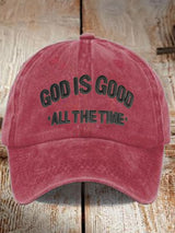 Unisex  gad is good ALL THE TIME  hat