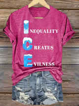 Women's  ICE Print T-Shirt