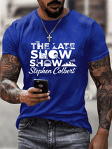 🔥Buy 3 Get 15% Off🔥Men's Retro Last Show Print T-Shirt
