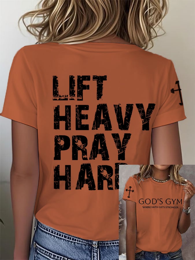 Women's  Gym Faith T-Shirt