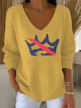 🔥Buy 3 Get 15% Off🔥Women's  America has no kings print  Sweatshirt