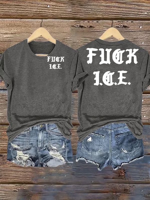 Women's   ICE Print T-Shirt