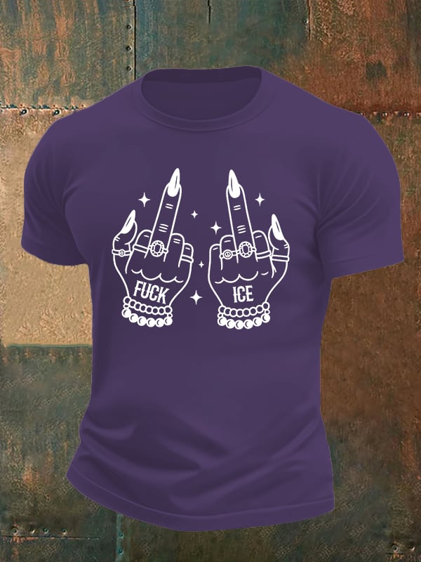 Men's  ICE  Print  T-Shirt