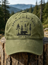 Unisex Appalachian Trail Hiking  Printed Art Hats
