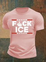 Men's ICE  Print  T-Shirt