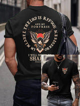 Men's Psalm 91 Printed Casual T-Shirt