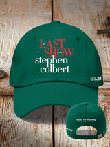 Unisex  LAST SHOW Print Hat