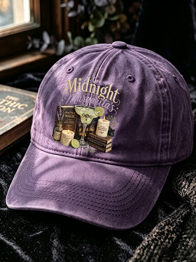Unisex Midnight Margaritas Printed Hat