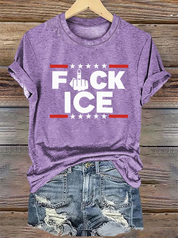 Women's  ICE Print T-Shirt