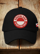 Unisex Greenland Print Baseball Cap