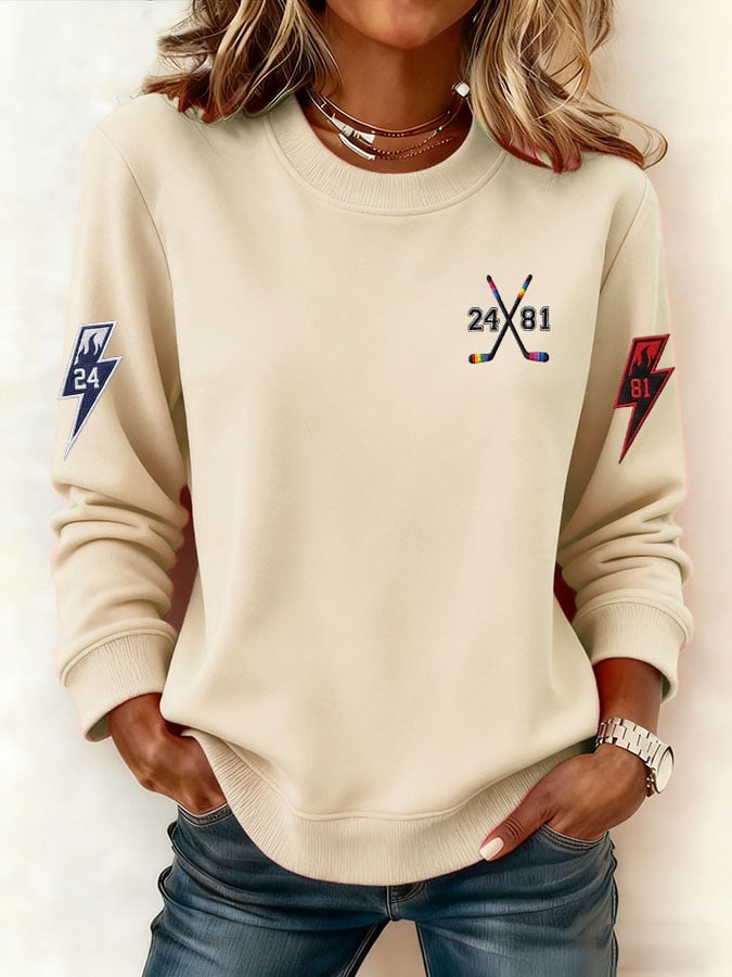 Women's Hockey Romance Sweatshirt