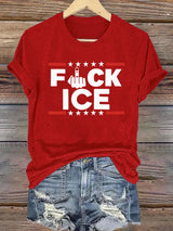 Women's  ICE Print T-Shirt