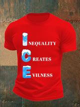 Men's  ICE   Print  T-Shirt