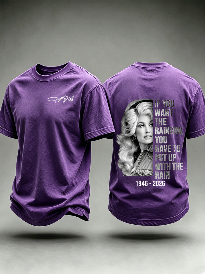 Men's Vintage Signature Graphic Memorial Print T-Shirt