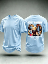 Men's Vintage Signature Graphic Memorial Print T-Shirt