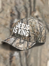 Jesus Is King Print Baseball Cap