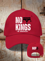 🔥Buy 3 Get 15% Off🔥Retro No Kings In America Print Baseball Cap