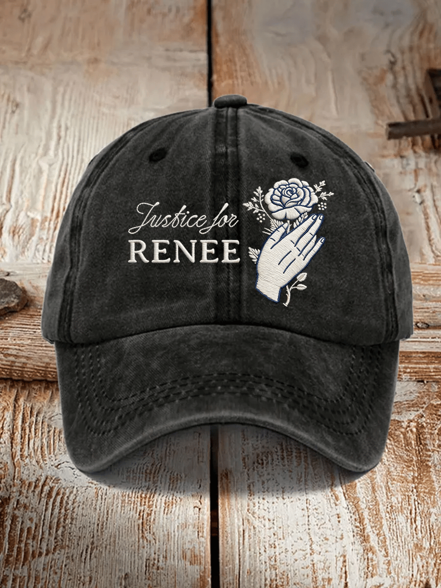 Justice For Renee Nicole Good Print Baseball Cap
