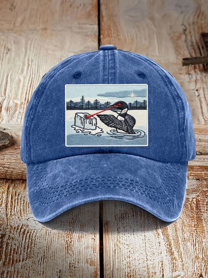 Resist Print Baseball Cap