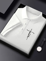 Men's Faith Print Polo Shirt
