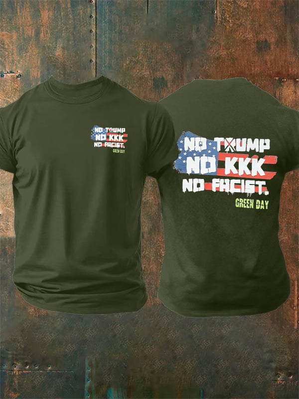 Men's  Rock Band Print T-Shirt