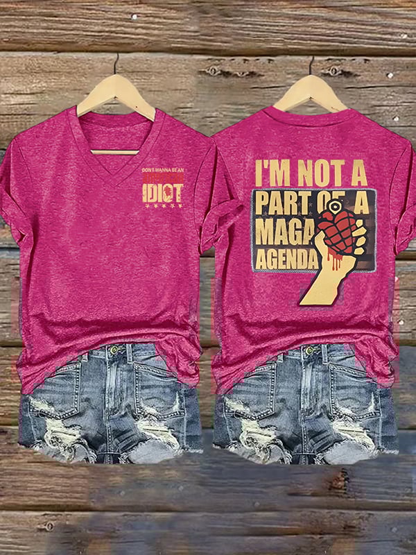 Women's  american idiot  Print T-Shirt